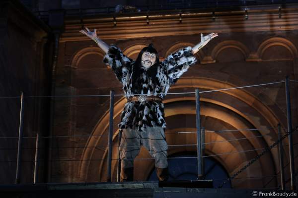 Markus Boysen als König Etzel bei Gemetzel - Nibelungen-Festspiele 2015 in Worms