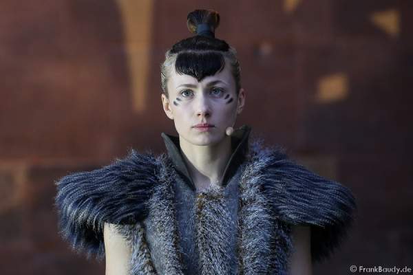 Alina Levshin als Ortlieb bei Gemetzel - Nibelungen-Festspiele 2015 in Worms