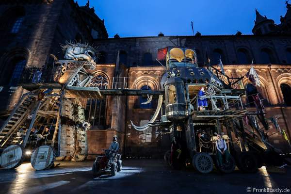 Nibelungen-Festspiele 2015 in Worms mit dem Stück Gemetzel