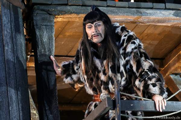 Markus Boysen als König Etzel bei Gemetzel - Nibelungen-Festspiele 2015 in Worms