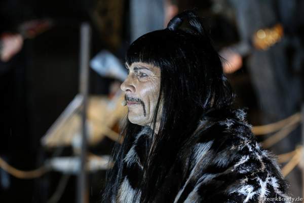 Markus Boysen als König Etzel bei Gemetzel - Nibelungen-Festspiele 2015 in Worms