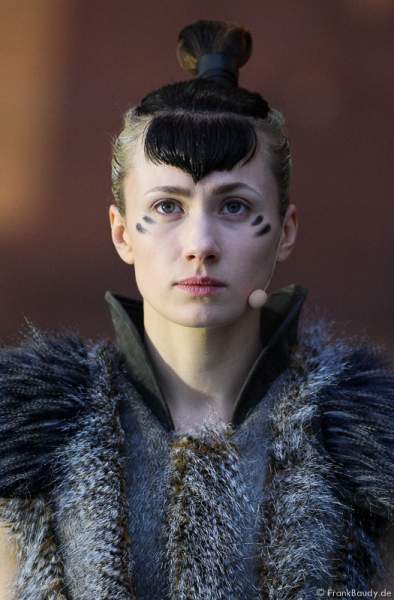 Alina Levshin als Ortlieb bei Gemetzel - Nibelungen-Festspiele 2015 in Worms