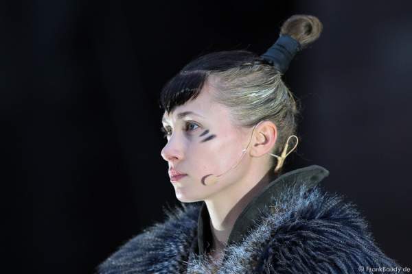 Alina Levshin als Ortlieb bei Gemetzel - Nibelungen-Festspiele 2015 in Worms