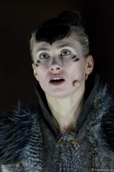 Alina Levshin als Ortlieb bei Gemetzel - Nibelungen-Festspiele 2015 in Worms