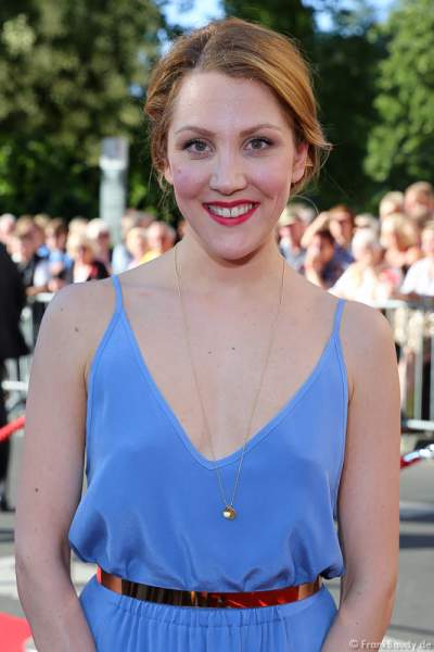 Nikola Kastner bei der Premiere von Gemetzel - Nibelungen-Festspiele 2015 in Worms