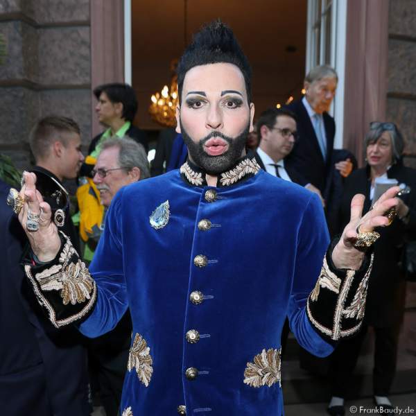 Harald Glööckler bei der Premiere von Gemetzel - Nibelungen-Festspiele 2015 in Worms