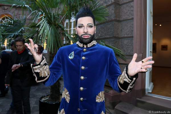 Harald Glööckler bei der Premiere von Gemetzel - Nibelungen-Festspiele 2015 in Worms