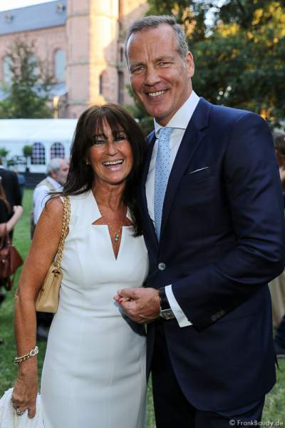 Henry Maske mit Frau Manuela bei der Premiere von Gemetzel - Nibelungen-Festspiele 2015 in Worms