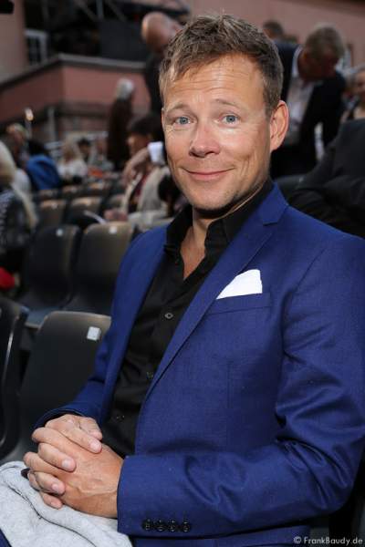 Mathias Schlung (Siegfried aus der Inszenierung 2009) bei der Premiere von Gemetzel - Nibelungen-Festspiele 2015 in Worms