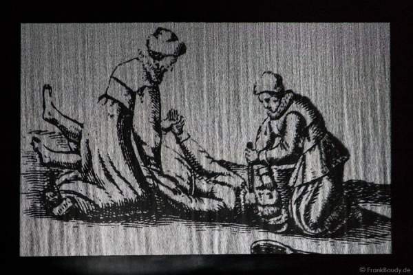 Furdenheim feiert mit Show ALSACE 70 Jahre Frieden - Wasserleinwand