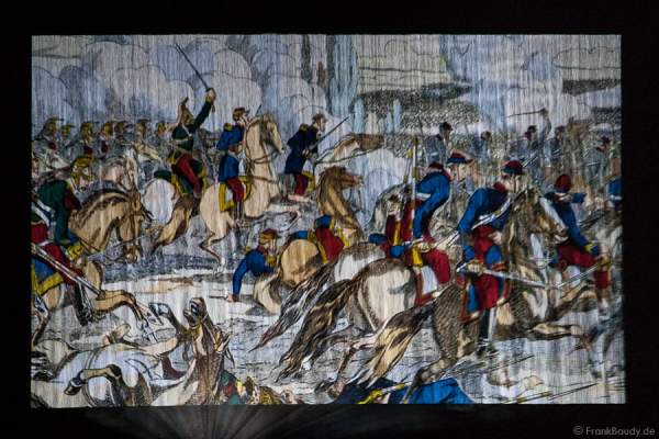 Furdenheim feiert mit Show ALSACE 70 Jahre Frieden - Wasserleinwand