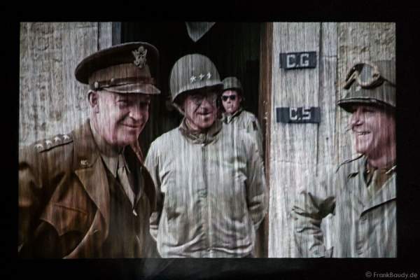 Furdenheim feiert mit Show ALSACE 70 Jahre Frieden - Wasserleinwand