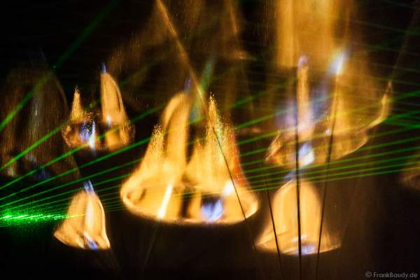 Furdenheim feiert mit Show ALSACE 70 Jahre Frieden - Wasserleinwand