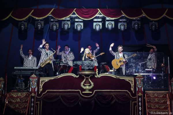 Das Orchester bei Salto Vitale des Circus Roncalli