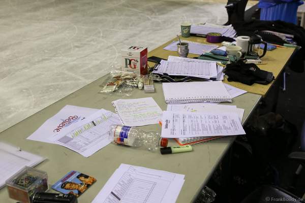 Bei den Proben der Show BELIEVE von Holiday on Ice