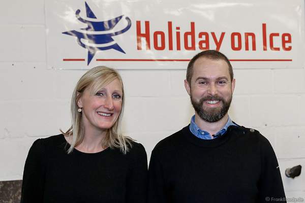 Nicolas Vaudelet in der Kostümwerkstatt von Holiday on Ice - BELIEVE