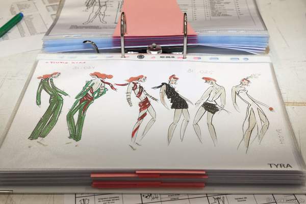 Kostümentwürfe für BELIEVE von Holiday on Ice