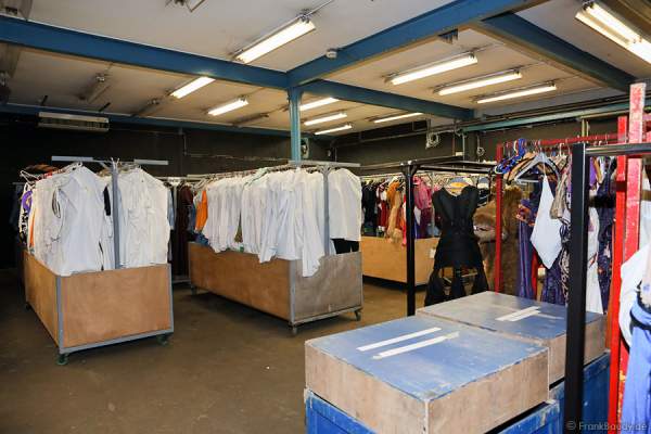 Die Kleiderkammer von Holiday on Ice