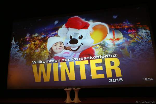 Pressekonferenz Europa-Park Winter 2015/2016