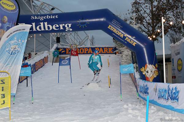 Die Schneerampe Snow-Tubes für erste Skiabenteuer im Winterwunderland Europa-Park