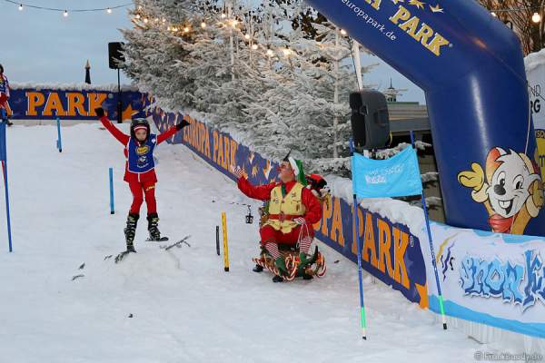 Die Schneerampe Snow-Tubes für erste Skiabenteuer im Winterwunderland Europa-Park