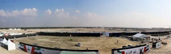 Construction and preparations for the celebration of the 44th UAE National Day 2015 in Dubai Design District