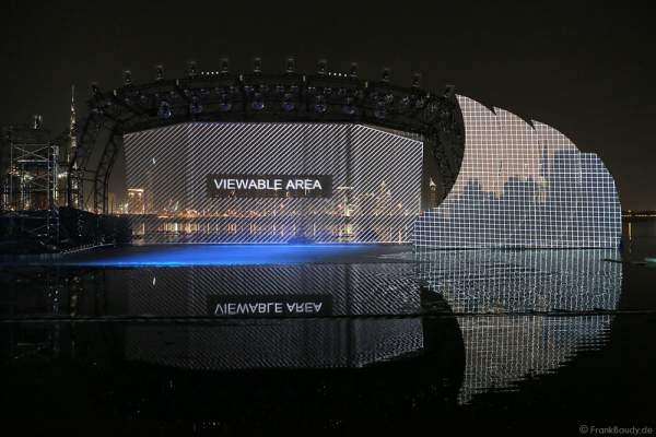 Construction and preparations for the celebration of the 44th UAE National Day 2015 in Dubai Design District