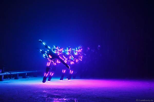 LED - iLuminate act bei der Eisshow BELIEVE von Holiday on Ice 2015/2016