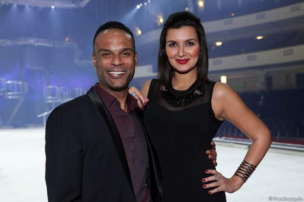 Nica & Joe (Veronika Belyavskaya & Joseph Guyton) bei der Holiday on Ice Premiere von BELIEVE 2015/2016