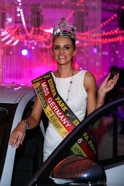 Miss Germany 2016, Lena Bröder gewinnt einen Jaguar XE für ihr Amtsjahr