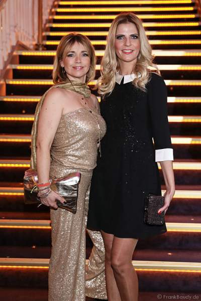 Bettina Tina Ruland und Tanja Bülter bei der Miss Germany 2016 Wahl im Europa-Park am 20.02.2016