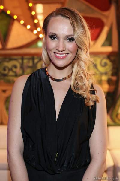 Anna Christiana Hofbauer, Musicalstar & Bachelorette, bei der Miss Germany 2016 Wahl im Europa-Park am 20.02.2016