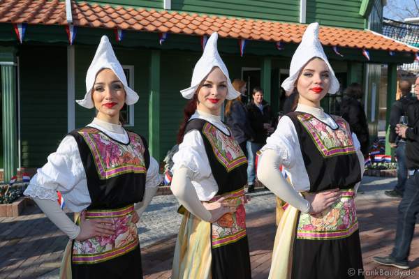 Künstler des Europa-Park im Holländischen Themenbereich bei der bei der Frühjahrspressekonferenz 2016