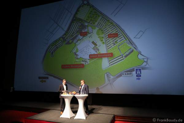 Bebauungsplan für den neuen Wasserpark im Europa-Park