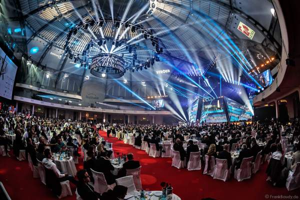 Das Ambiente beim PRG LEA 2016 - Live Entertainment Award in der Festhalle in Frankfurt