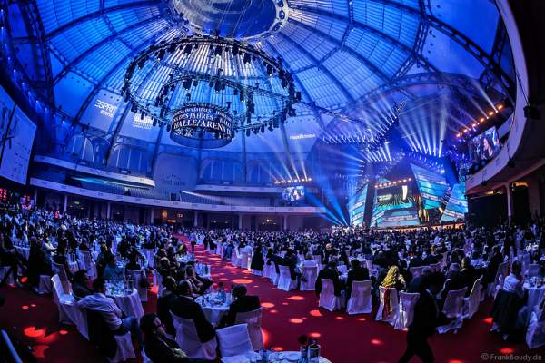 Das Ambiente beim PRG LEA 2016 - Live Entertainment Award in der Festhalle in Frankfurt