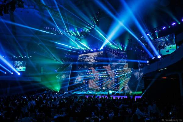 Show-Act Santiano beim PRG LEA 2016 - Live Entertainment Award in der Festhalle in Frankfurt