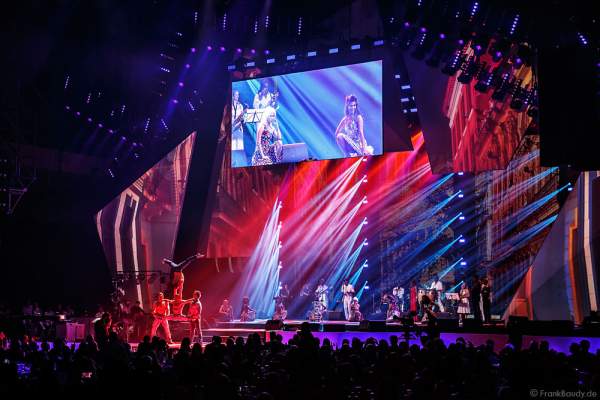 Circo National de Cuba mit Show HAVANA NIGHTS beim PRG LEA 2016 - Live Entertainment Award in der Festhalle in Frankfurt