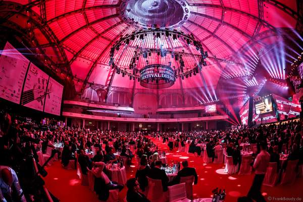 Das Ambiente beim PRG LEA 2016 - Live Entertainment Award in der Festhalle in Frankfurt
