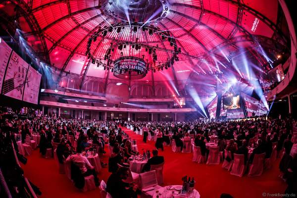 Das Ambiente beim PRG LEA 2016 - Live Entertainment Award in der Festhalle in Frankfurt