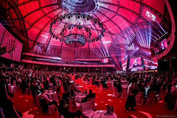 Das Ambiente beim PRG LEA 2016 - Live Entertainment Award in der Festhalle in Frankfurt