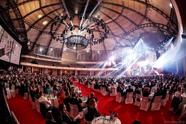 Das Ambiente beim PRG LEA 2016 - Live Entertainment Award in der Festhalle in Frankfurt