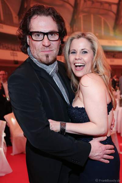 Michaela Schaffrath (geb. Michaela Jänke) aka Gina Wild mit Freund Carlos Anthonyo beim PRG LEA 2016 - Live Entertainment Award in der Festhalle in Frankfurt