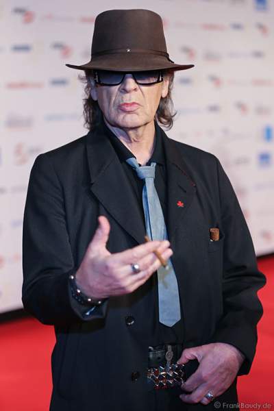 Udo Lindenberg beim PRG LEA 2016 - Live Entertainment Award in der Festhalle in Frankfurt