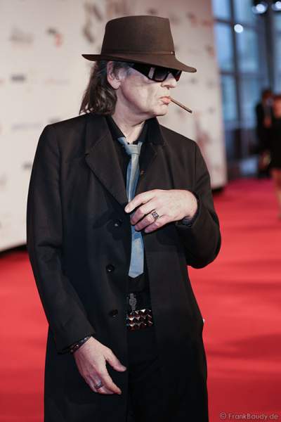 Udo Lindenberg auf dem roten Teppich beim PRG LEA 2016 - Live Entertainment Award in der Festhalle in Frankfurt