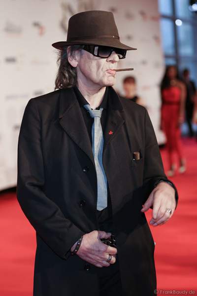 Udo Lindenberg auf dem roten Teppich beim PRG LEA 2016 - Live Entertainment Award in der Festhalle in Frankfurt