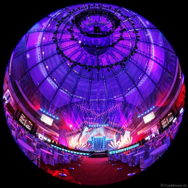 A29 Imposante Demo-Show während der Prolight + Sound 2016 in der Festhalle Frankfurt