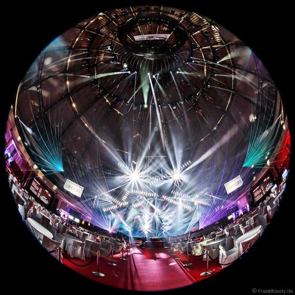 A39 Imposante Demo-Show während der Prolight + Sound 2016 in der Festhalle Frankfurt