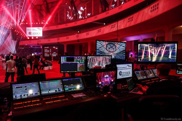 FOH bei der Prolight + Sound 2016 in der Festhalle Frankfurt