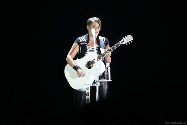 Natalie Maines der Country Band Dixie Chicks während ihrer MMXVI World Tour am 17.04.2016 im Hallenstadion in Zürich/Schweiz